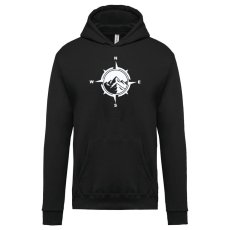 Pánska mikina s kapucňou Kompas