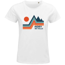 Dámské tričko Retro hory mě volají