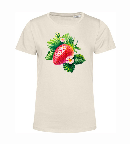 Dámske BIO tričko jahody