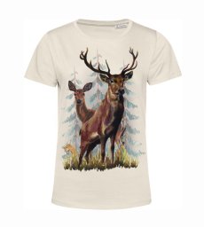 Dámske BIO tričko hrdý jeleň