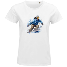 Dámske tričko Snowboard