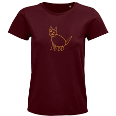 Dámske tričko Mačka Janka