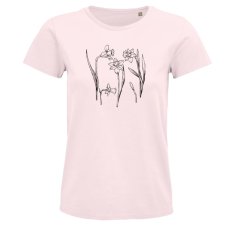 Dámske Bio tričko  narcis  skica