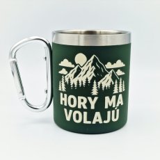 Hrnček s karabínou - Hory ma volajú