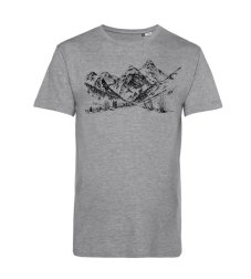 Pánske BIO tričko cesta do hôr