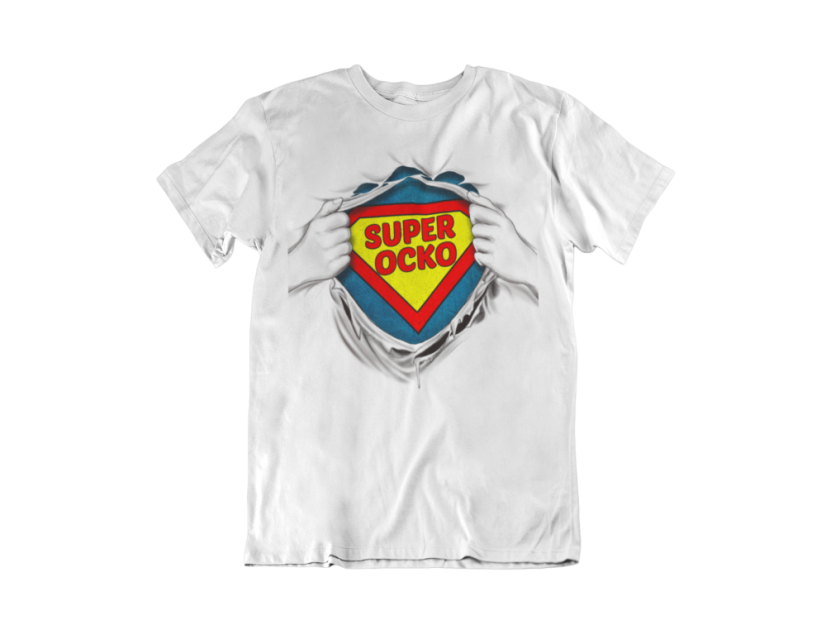 Pánske tričko Super ocko