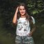 Dámske BIO  tričko LOVE nature - Veľkosť: XS, Farby: Natural