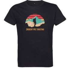 Pánske tričko Zrodený pre turistiku