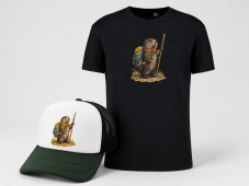 Svišť Turista set tričko + šiltovka