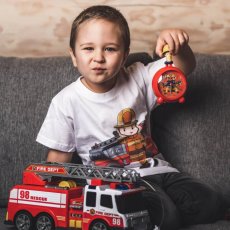 Detské tričko hasič a požiarnické auto