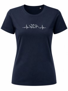 Dámske tričko EKG príroda