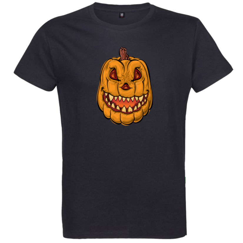 Pánske BIO tričko vysmiata tekvica