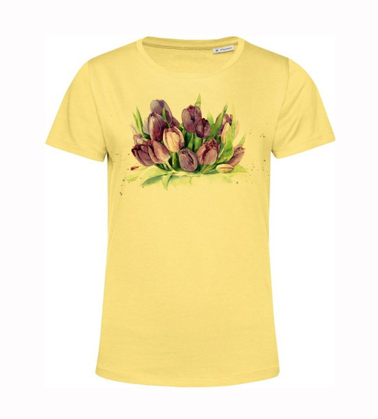 Dámske BIO tričko tulipány