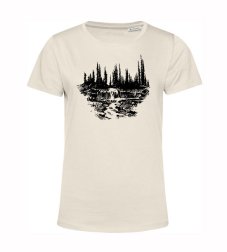 Dámske tričko les a voda