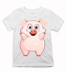 Detské tričko prasiatko