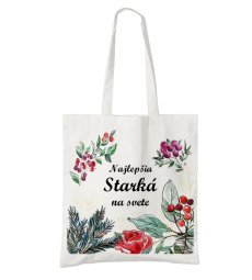 BIO bavlnená taška starká