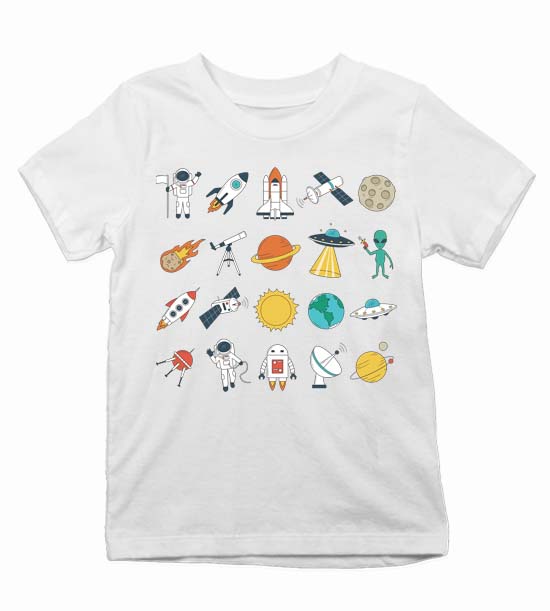 Detské tričko Vesmír