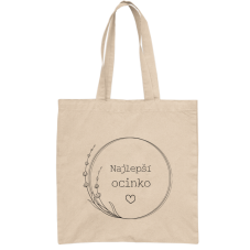 BIO bavlnená taška Ocinko srdiečko