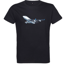 Pánske bio tričko lietadlo