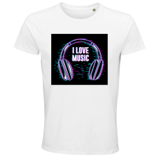 Pánske tričko I love music