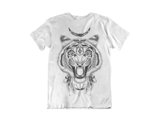 Pánske tričko Tiger aztécke vzory