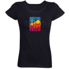 Dámske tričko Farebné stromy