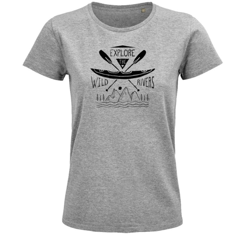 Dámske tričko Explore the Wild Rivers