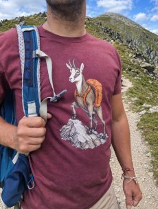 Tričko  Kamzík turista