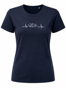Dámské tričko EKG příroda