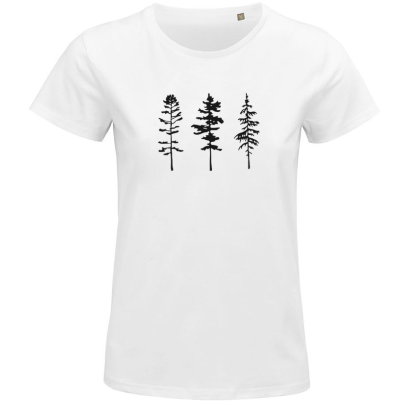 Dámske BIO tričko  3 stromy