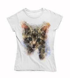 Dámske tričko  mačka