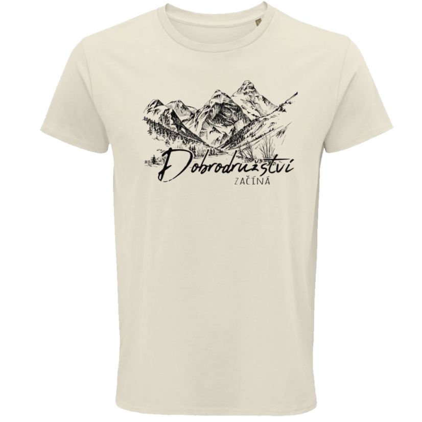 Pánské tričko Dobrodružství začíná
