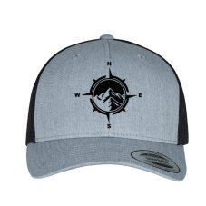 Šiltovka Kompas, sivý melír