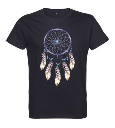 Pánské tričko Lapač snů černé