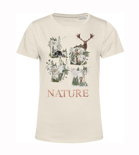 Dámske BIO  tričko LOVE nature