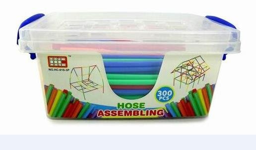 Konstrukční brčka – Edukační stavebnice 300 dílů