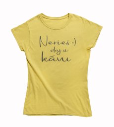 Dámske vtipné tričko nerieš daj si kávu