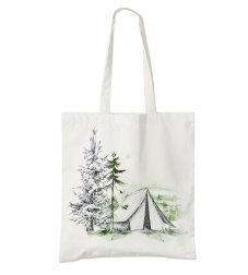 Bavlněná taška Stan u stromu