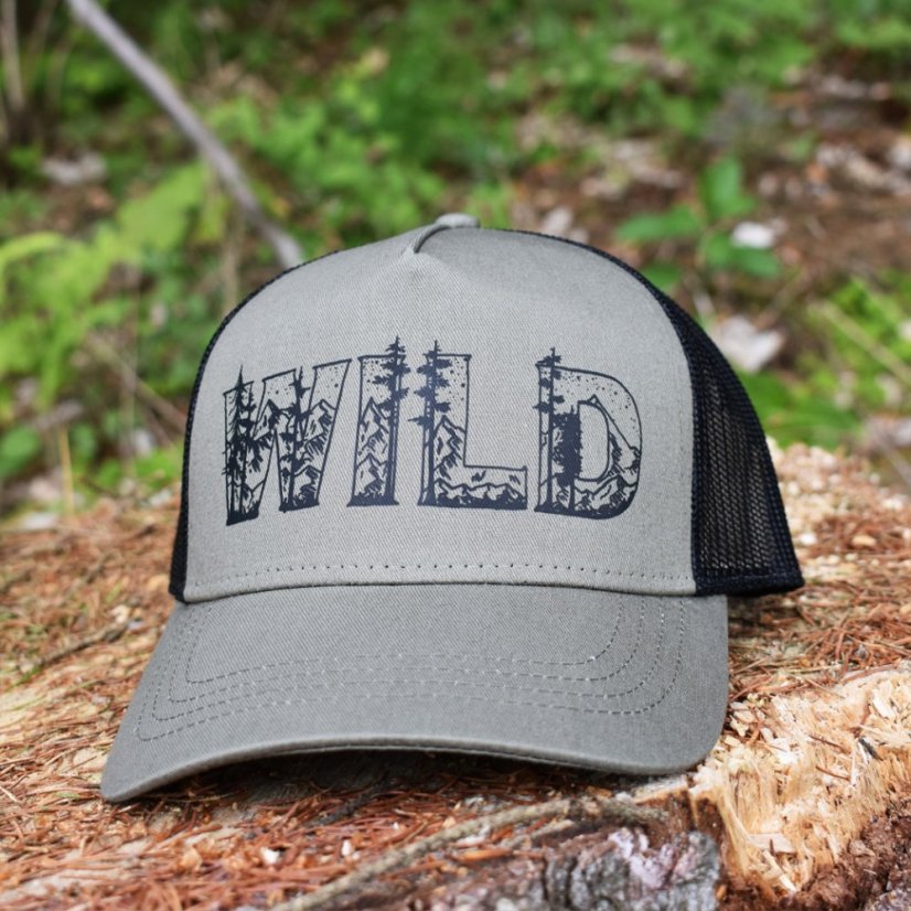 Šiltovka Wild - Veľkosť: Universal, Farby: Čierna