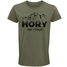 Pánske BIO tričko HORY ma volajú stromové písmo