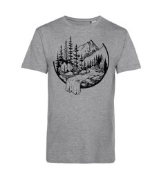 Pánske BIo tričko príroda v kruhu