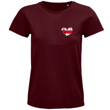 Dámske tričko Turistická značka Srdiečko