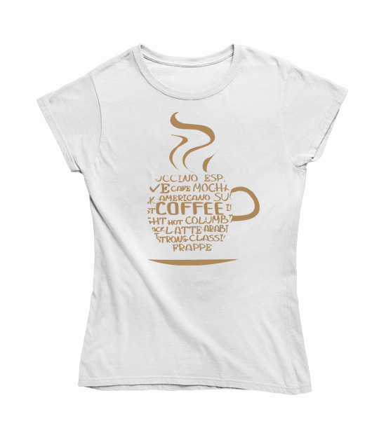 Dámské tričko Ranní káva