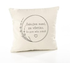 Vankúš Ďakujem mami, za všetko