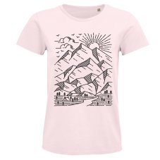 Dámske BIO tričko Skica hôr