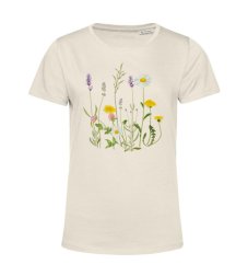 Dámske BIO tričko púpava v prírode