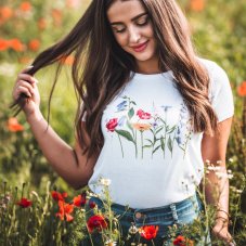 Dámske Bio tričko kvetový raj