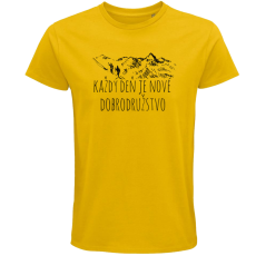 Pánske tričko Každý deň je nové dobrodružstvo