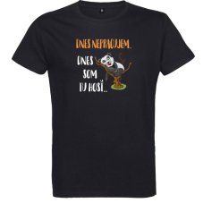 Pánske vtipné tričko dnes nepracujem