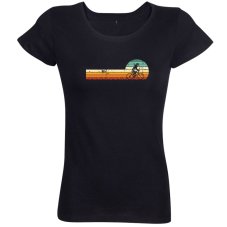 Dámske tričko Sloboda na dvoch kolesách